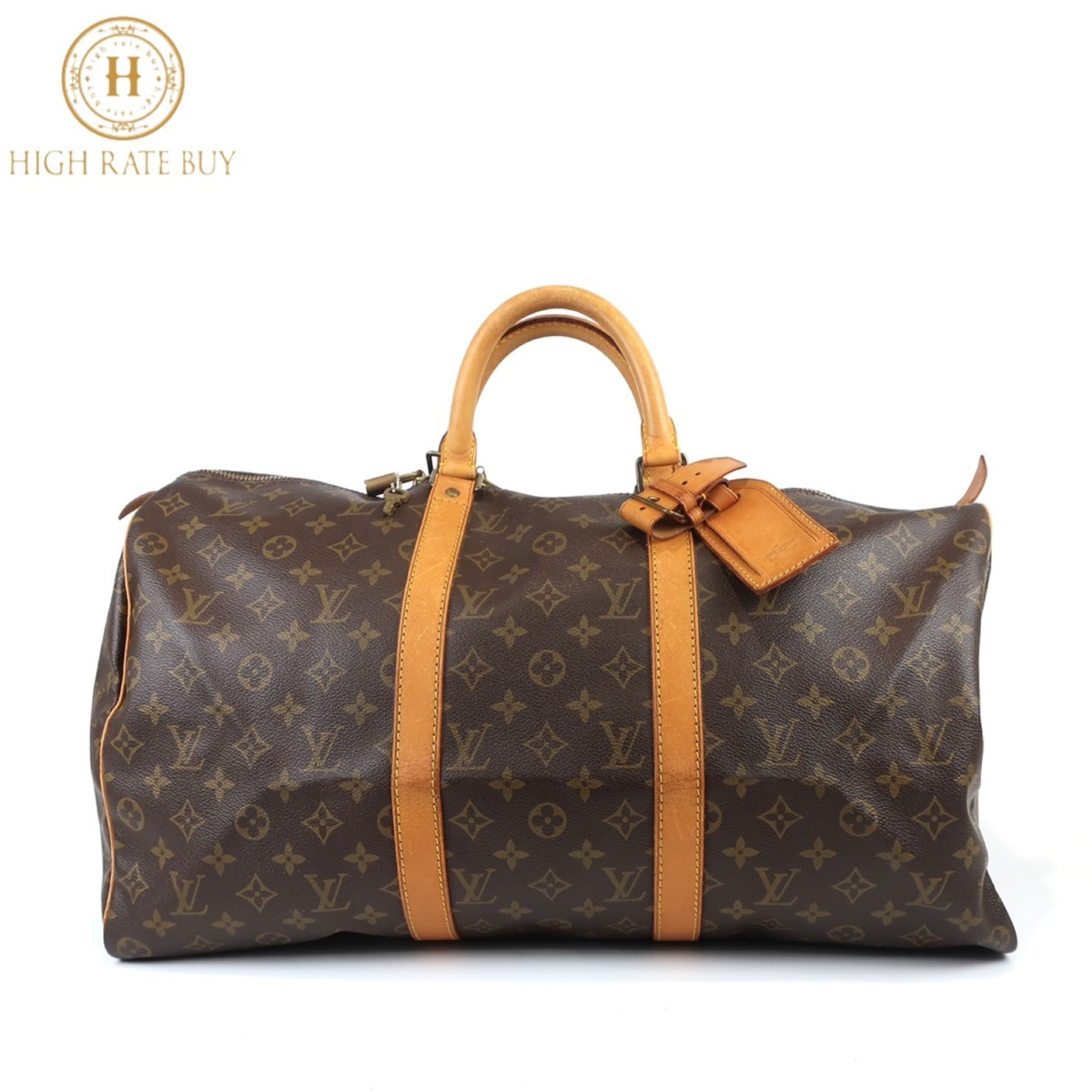 LOUIS VUITTON ルイヴィトン1円スタート モノグラム キーポル50