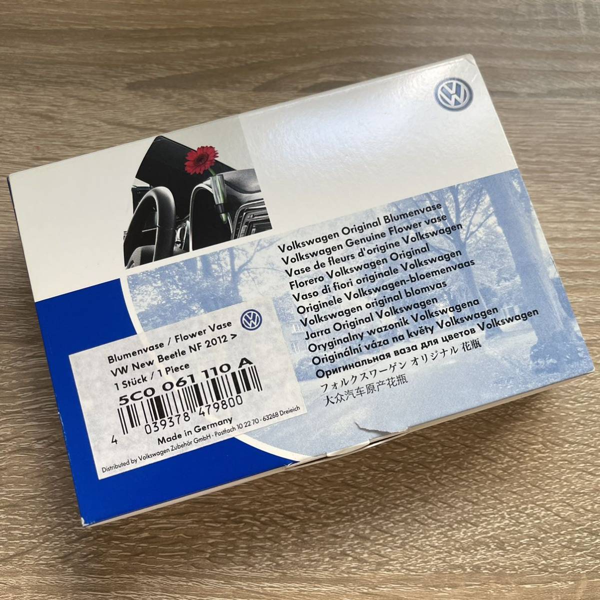 Volkswagen the beetle Flower Base(フォルクスワーゲン ザ・ビートル用フラワーベース(花瓶))5C0 061 110 A
