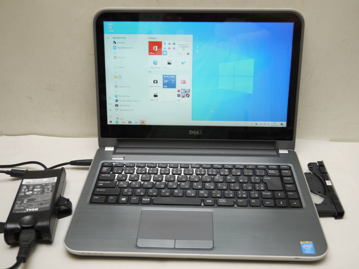 DELL Inspiron 5437 Core i5 4200U 8GB 1TB Win10 タッチパネル 中古 Dell Inspiron 14R ( 5437) 14-