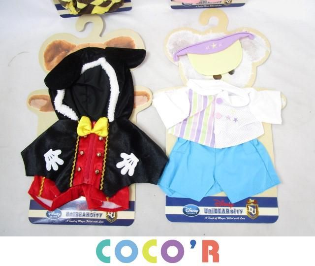 同梱可 良品 ディズニー ユニベアシティ ぬいぐるみコスチューム ミッキー 蜂 ハチ はち 等 4点 グッズセット ディズニー 売買されたオークション情報 Yahooの商品情報をアーカイブ公開 オークファン Aucfan Com
