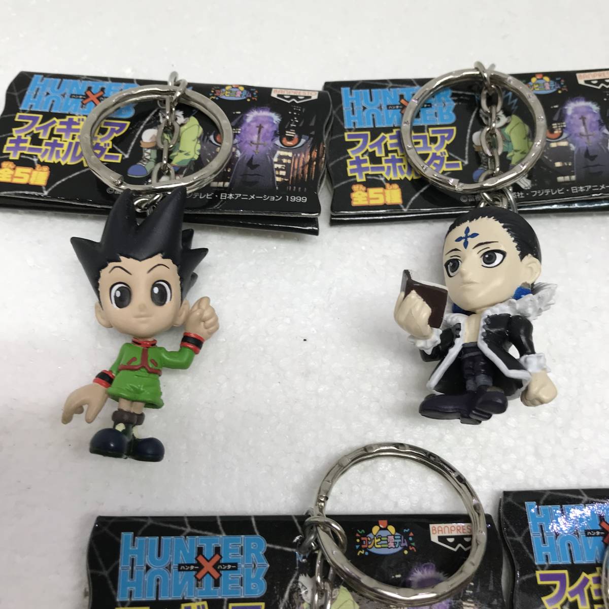 HUNTER× HUNTER ハンター×ハンター フィギュアキーホルダ 全5種 