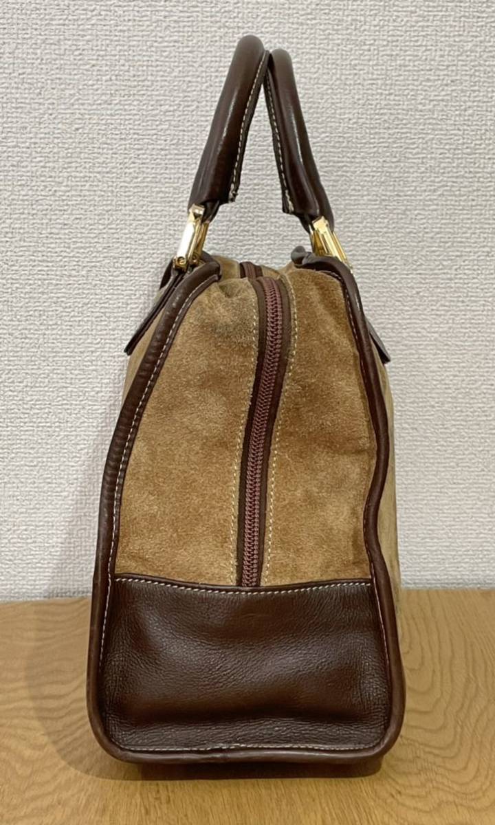 LOEWE ロエベ アマソナ 32 スエード×レザー ハンドバッグ | LECZE