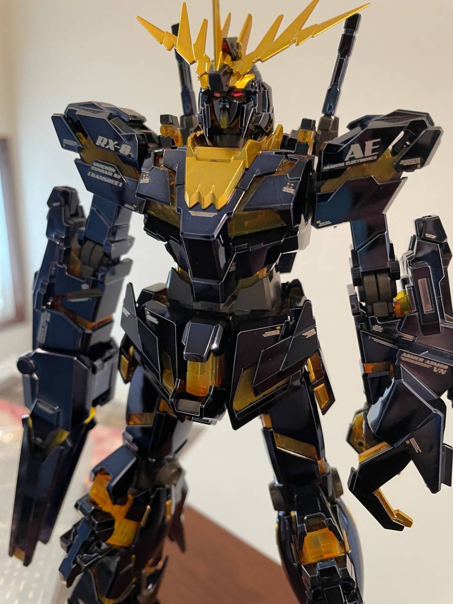 ☆B5475☆ジャンク☆バンダイ MG 1/100 RX-0 ユニコーンガンダム Ver