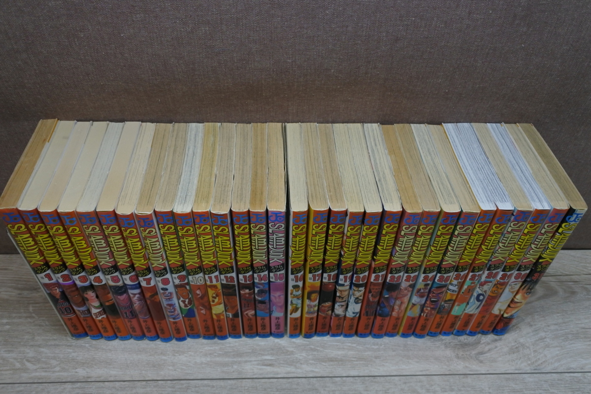 Slam Dunk スラムダンク 1巻 31巻 井上雄彦 ジャンプコミックス コミックセット 全巻セット 売買されたオークション情報 Yahooの商品情報をアーカイブ公開 オークファン Aucfan Com