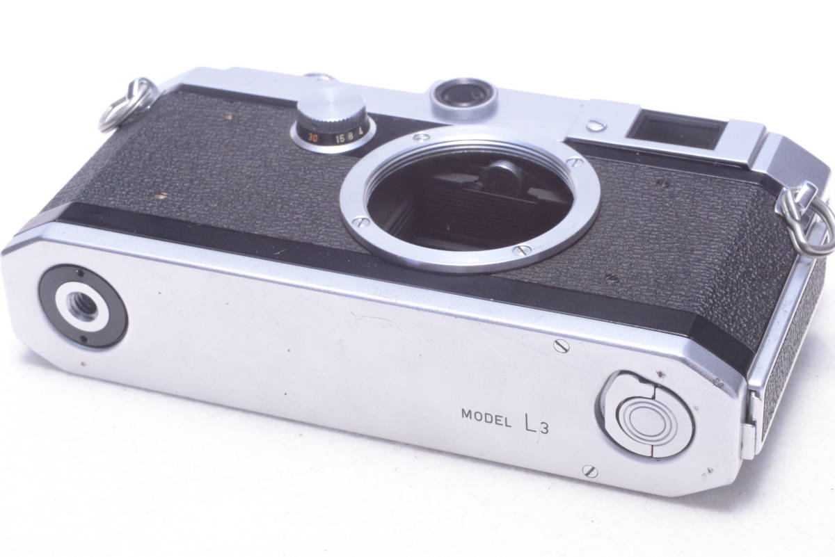 Canon キャノン MODEL L3 モデル シルバー 銀 35mm 変倍 レンジ