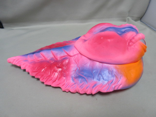 ☆ジャイアントヘドラ 飛行体 飛行形態 ピンク☆マーミット 2004 ソフビ☆