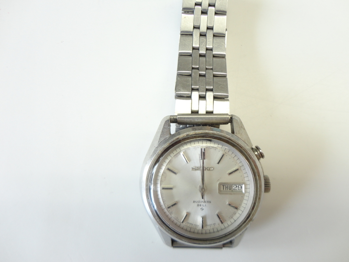 希少 SEIKO セイコー BUSINESS BELL ビンテージ 4006-7010●
