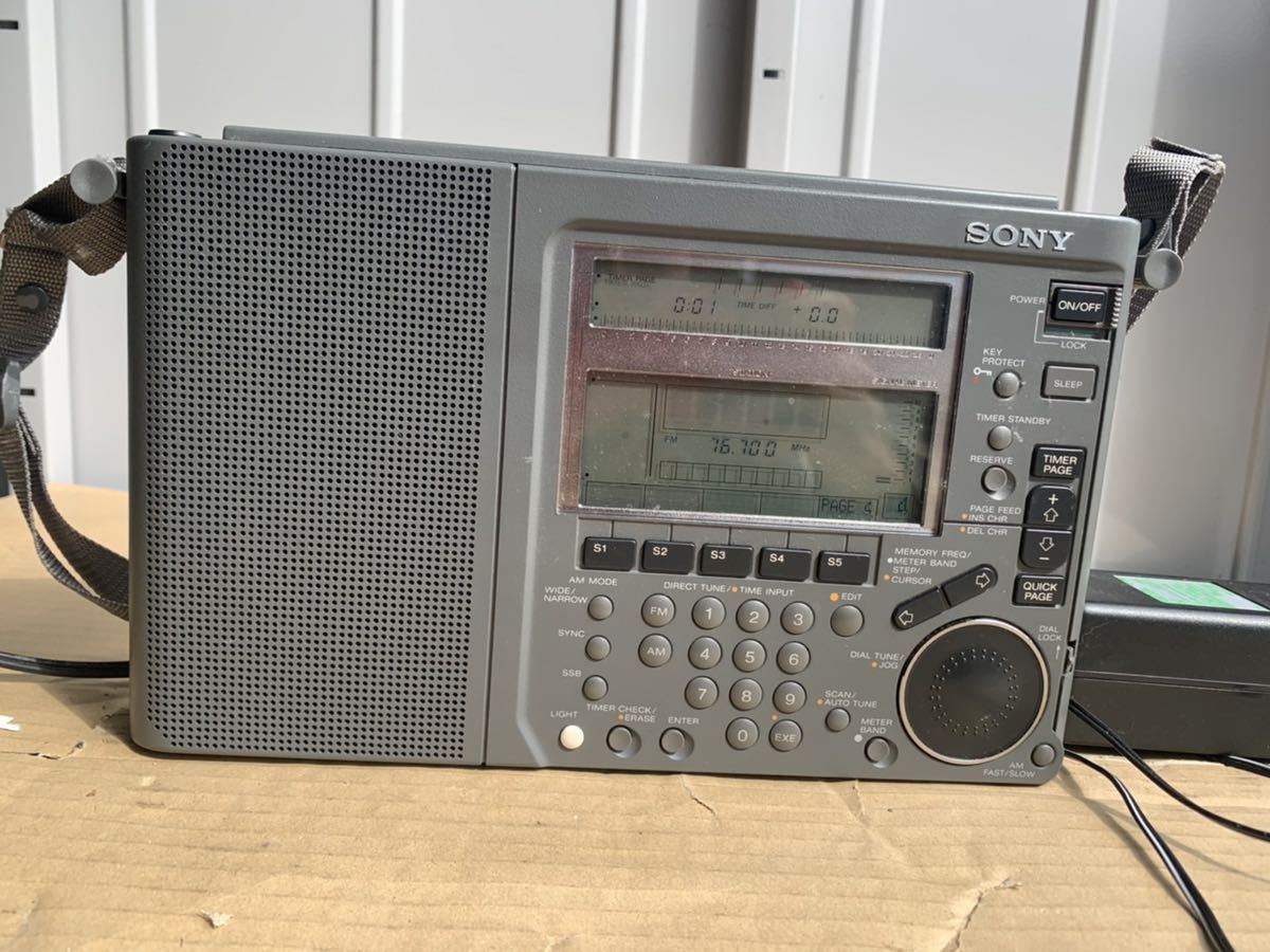 BCL名機】ICF-5900（スカイセンサー） 白色LED化済！ 新品ACアダプタ