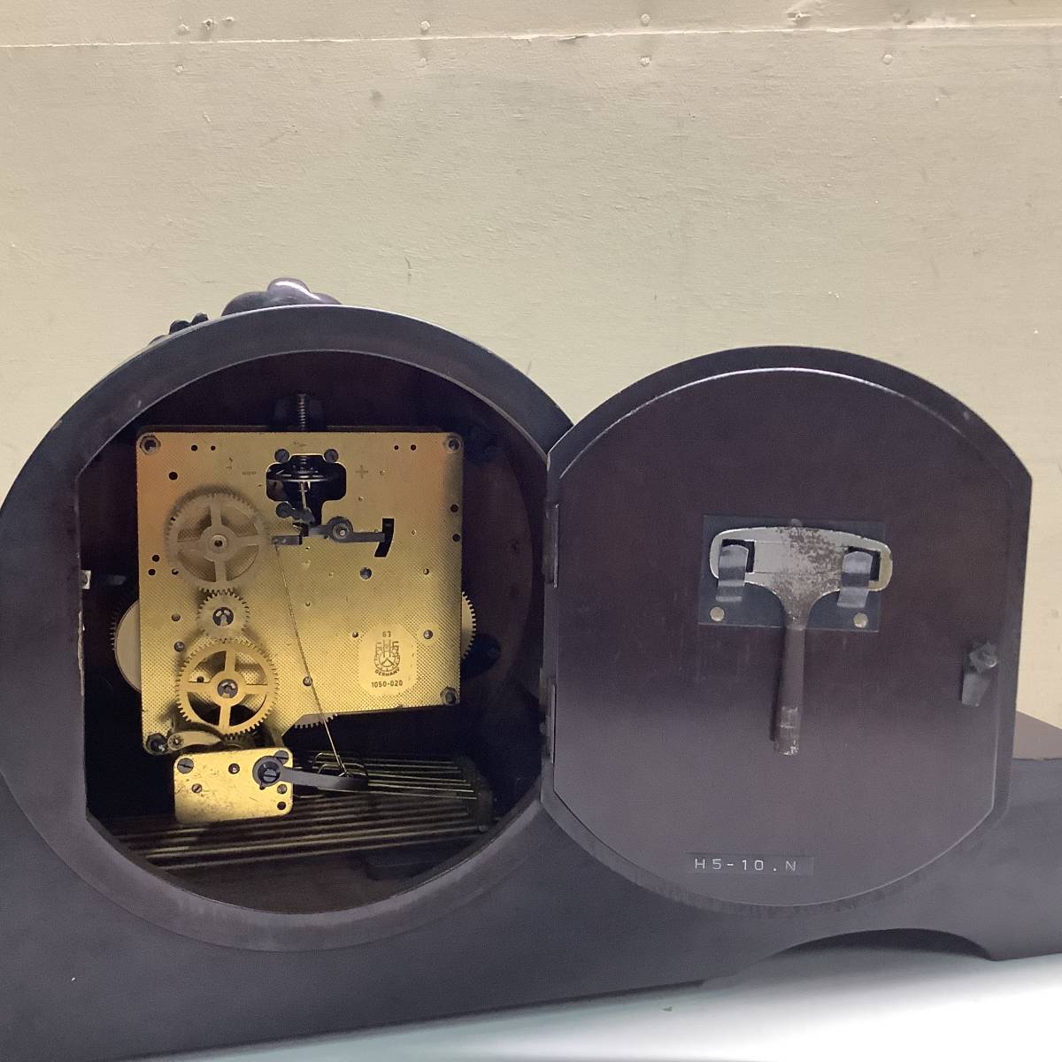 Franz Hermle アンティーク置時計 141-070 Hermle ヘルムレ ドイツ製