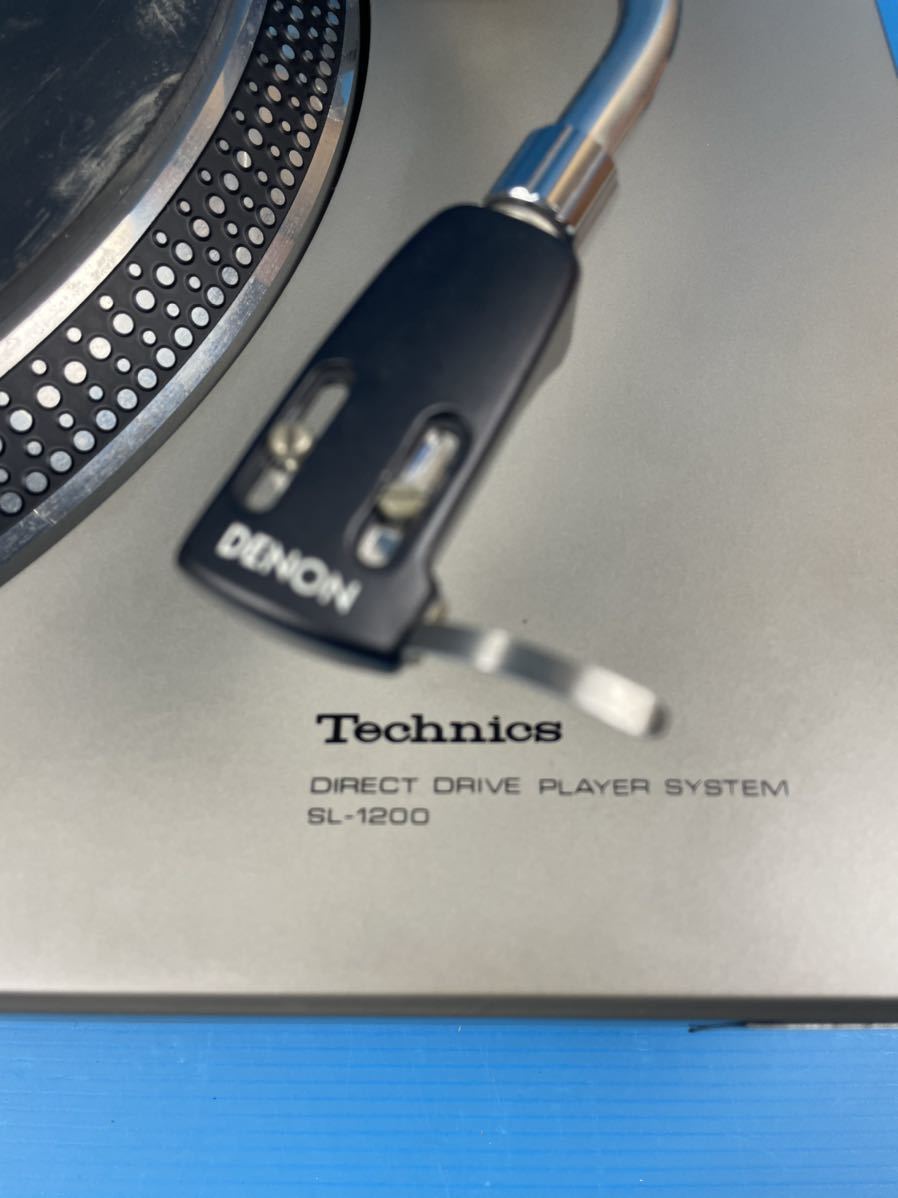 Technics テクニクス SL-1200 レコードプレーヤー SL-1200MK4 アナログ