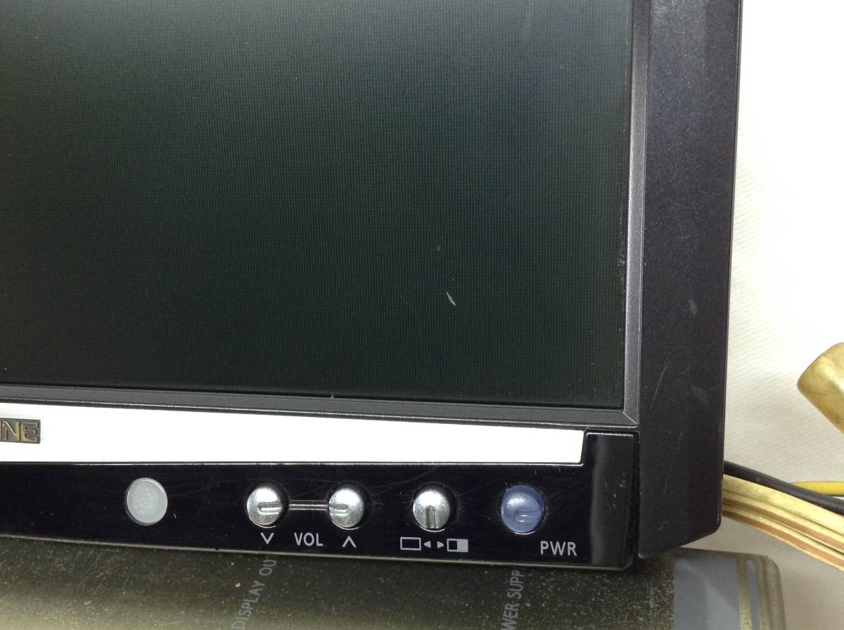 アルパイン TVE-T850 8インチ ワイド モニター 即決 保障付 アルパイン