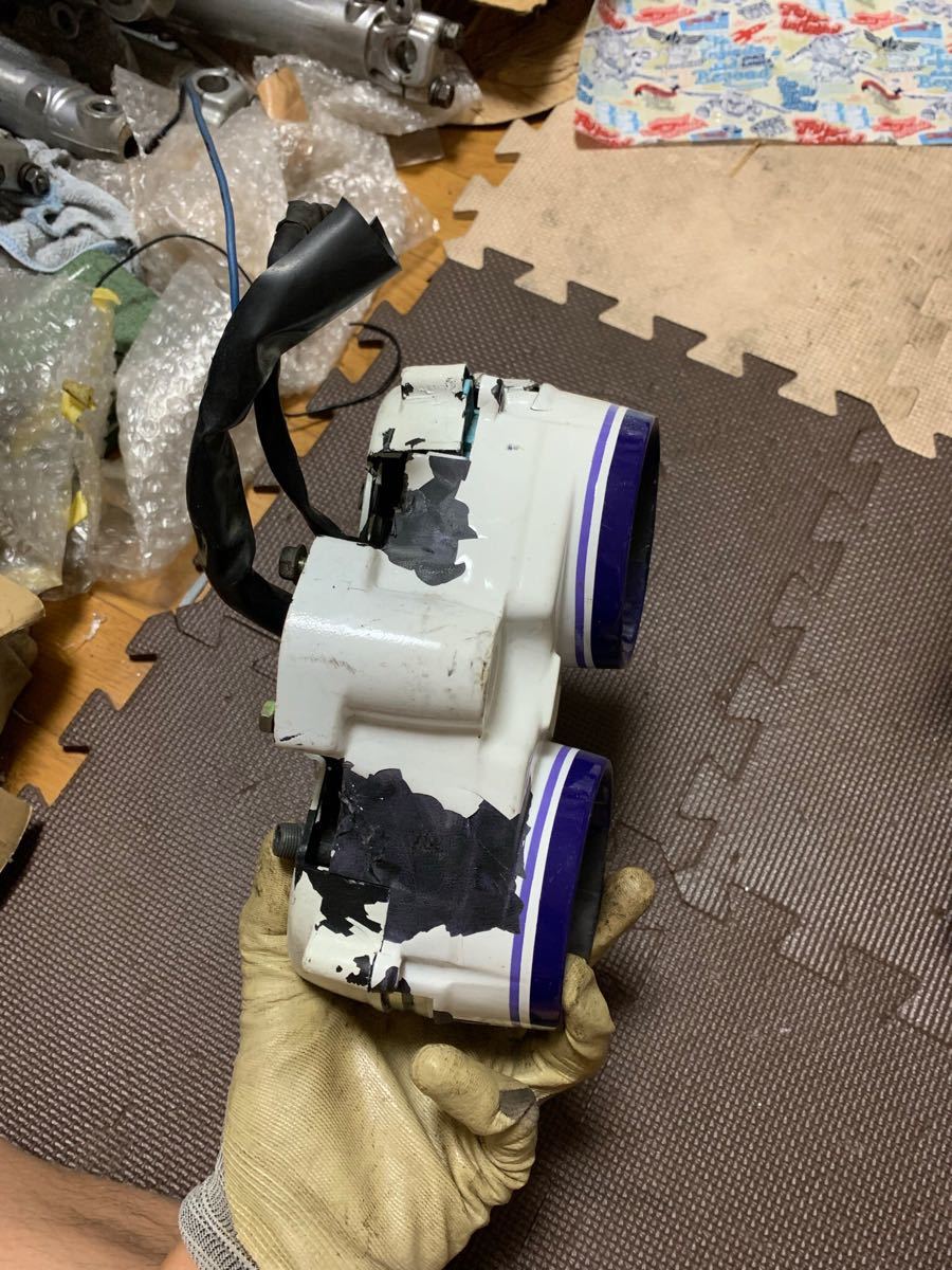 ホーク バブ スピードメーター タコメーター 当時物 ホンダ ASSY