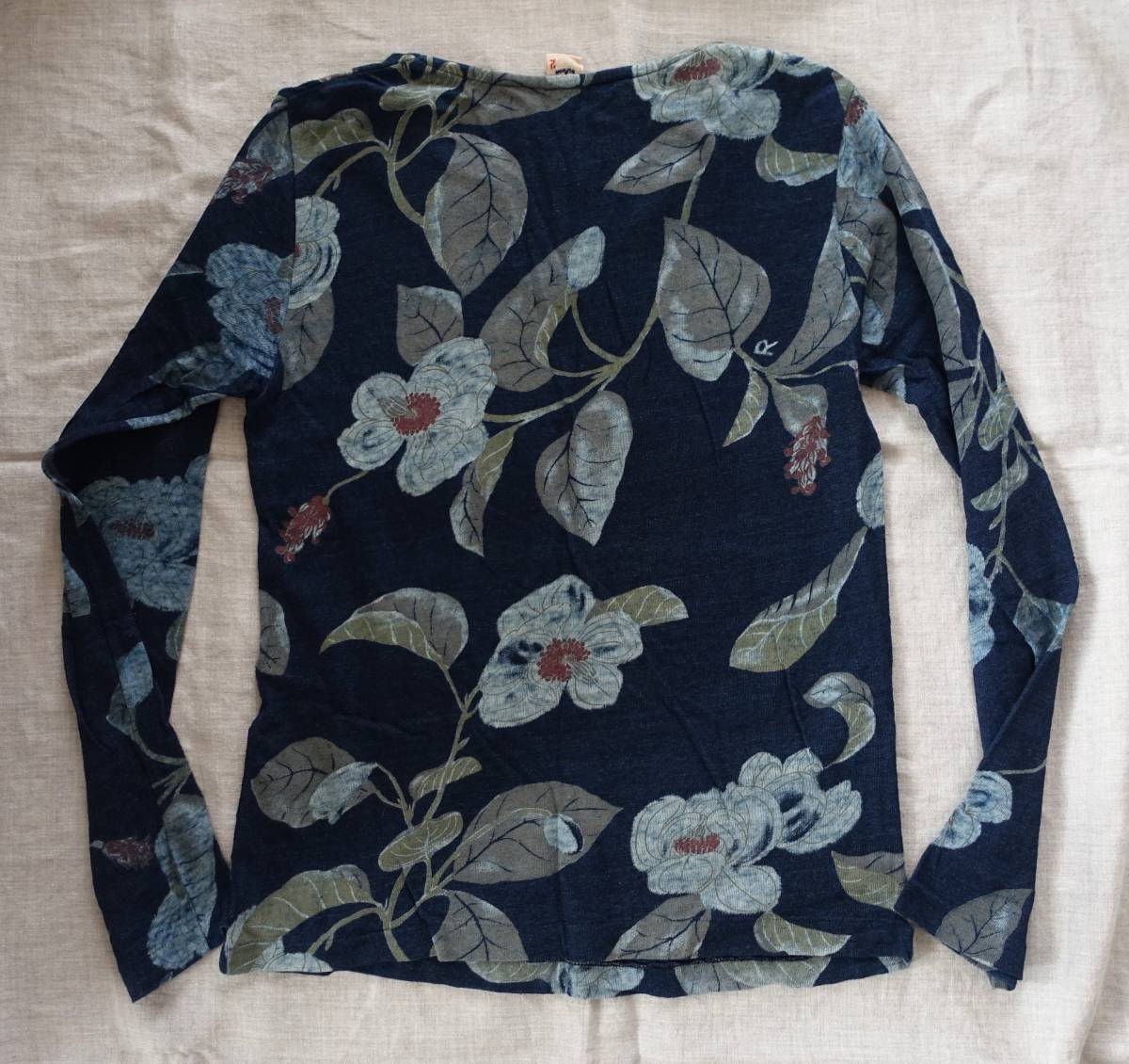 45prm 45r 大山蓮華インディゴ　カットソー 45rpm インディゴ染め 大山れんげ カットソー 2 45rpm 【公式通販】