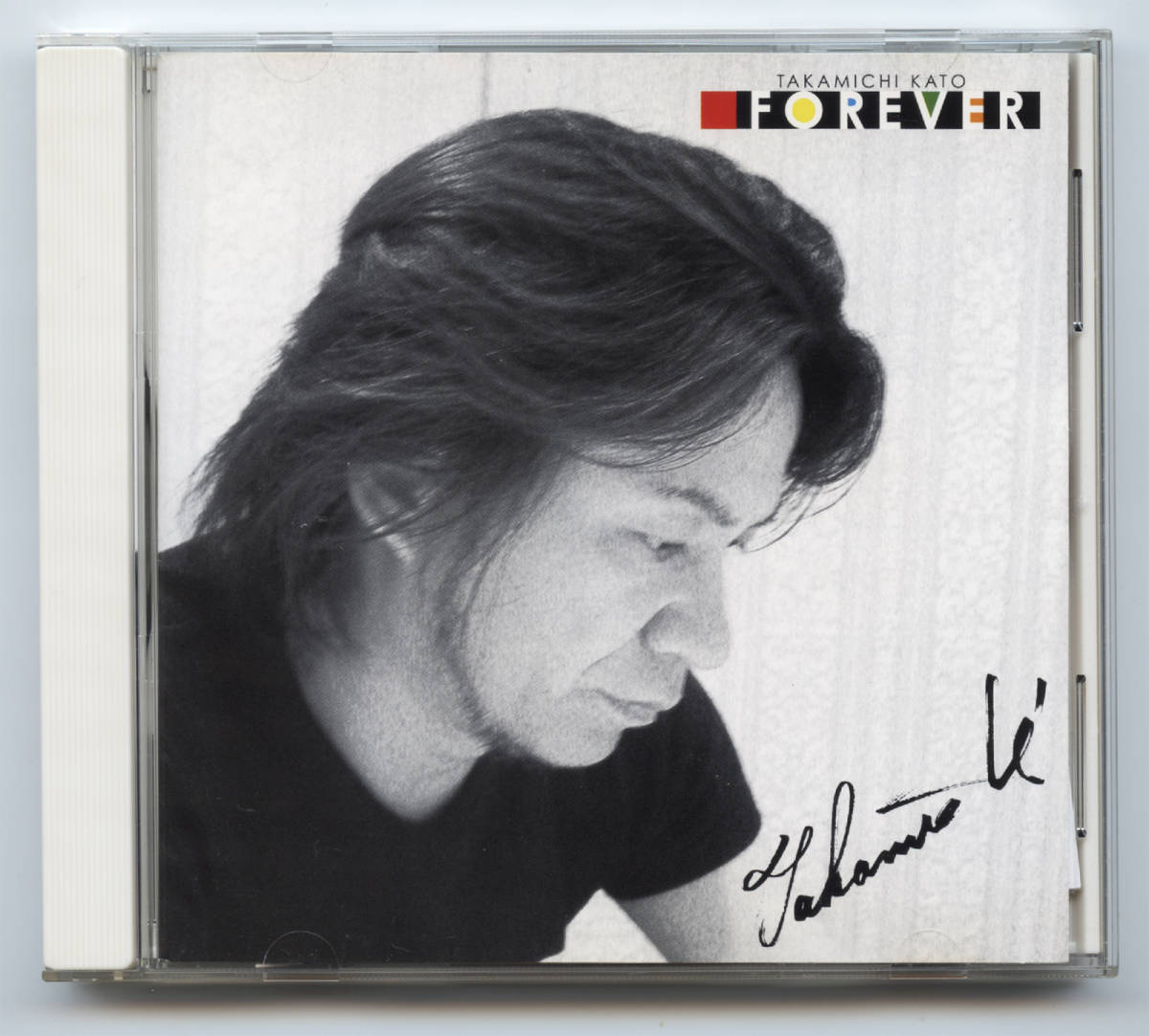 ☆直筆サイン入り☆美品CD☆加藤高道☆FOREVER☆狩人☆高道☆Takamichi 