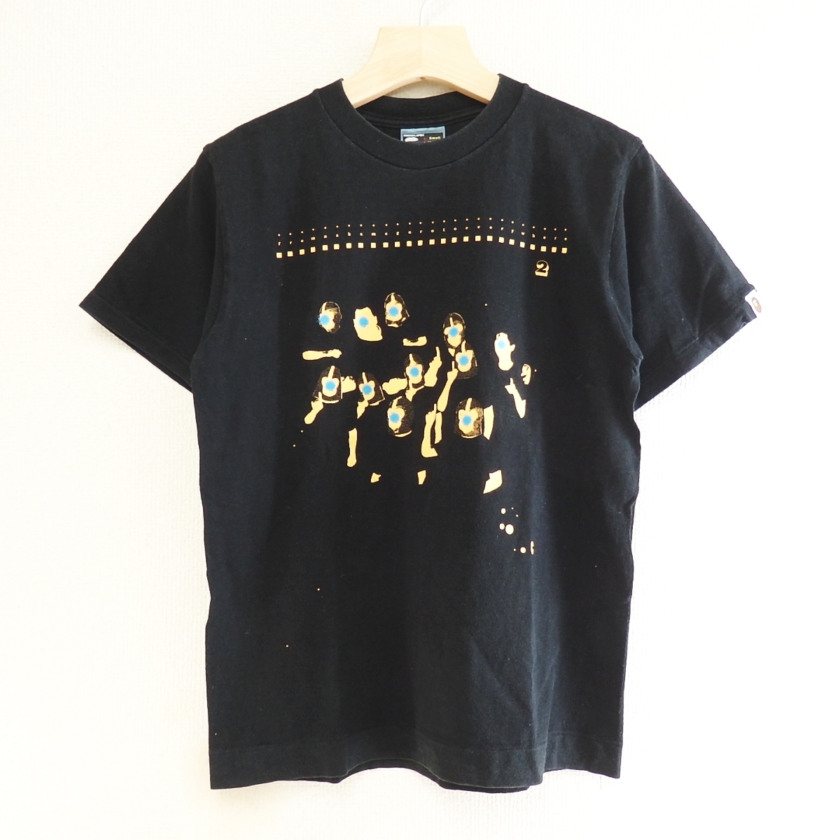 ○人気の90s裏原ヴィンテージ! エイプ BAPE 半袖 旧タグ プリント T 