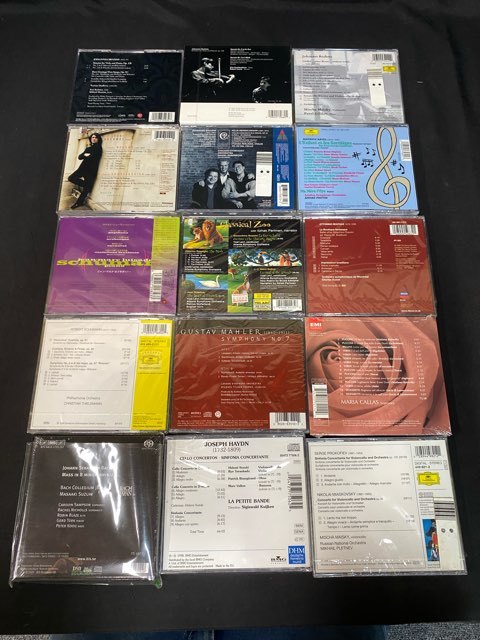 大人気，得価 ☆ 未開封品 Classic CD 15枚セット クラシック 交響曲 協奏曲 オーケストラ ポップ 指揮者 チェロ ソプラノ ピアノ ヴァイオリン