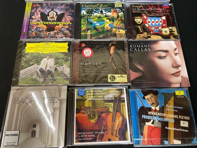 大人気，得価 ☆ 未開封品 Classic CD 15枚セット クラシック 交響曲 協奏曲 オーケストラ ポップ 指揮者 チェロ ソプラノ ピアノ ヴァイオリン