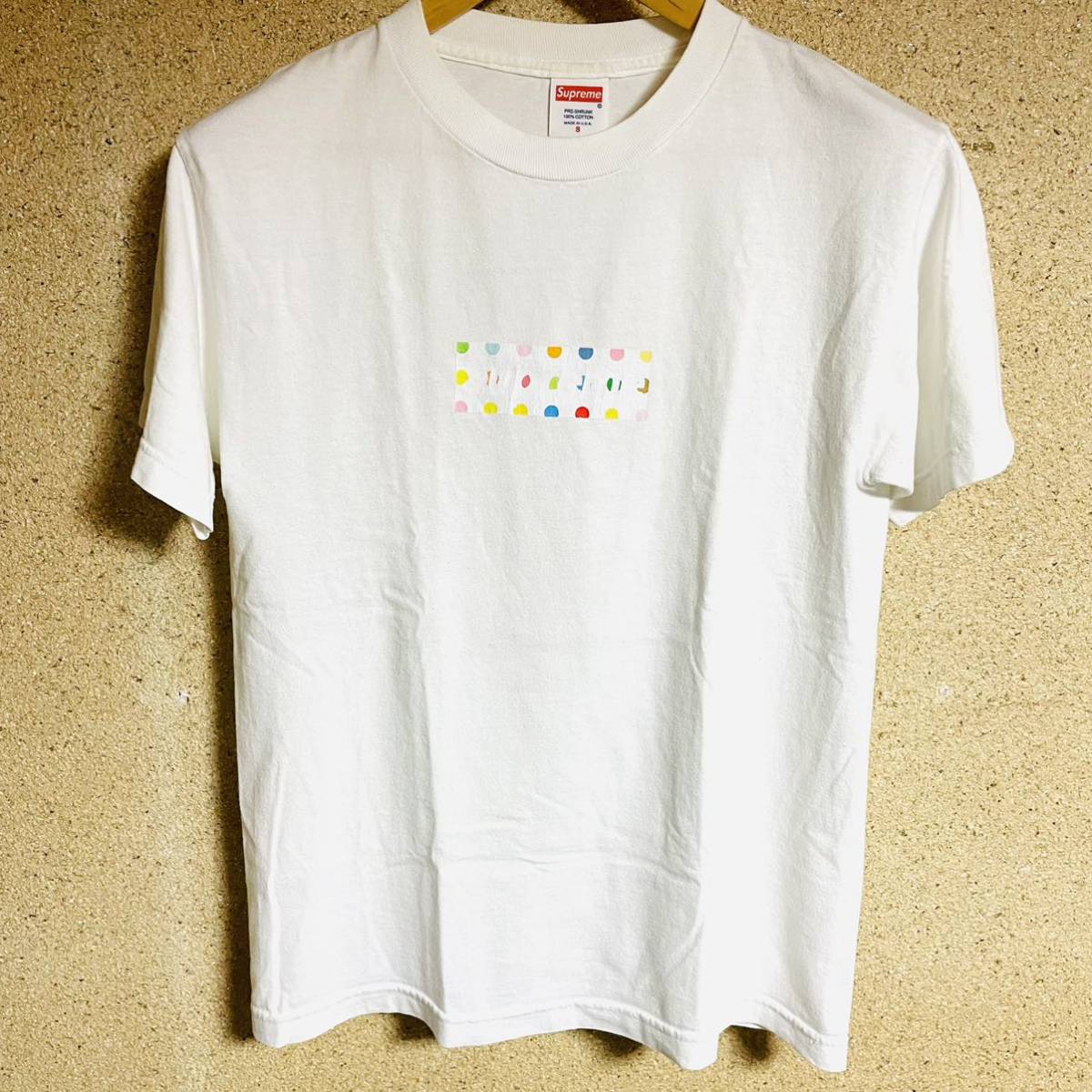 Supreme Damien Hirst Box Logo Tee White S 09aw ダミアン ハースト 