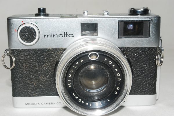 Minolta ミノルタ AL-E フィルムカメラ Rokkor-QF 40mm F1.8 #397 AL-E