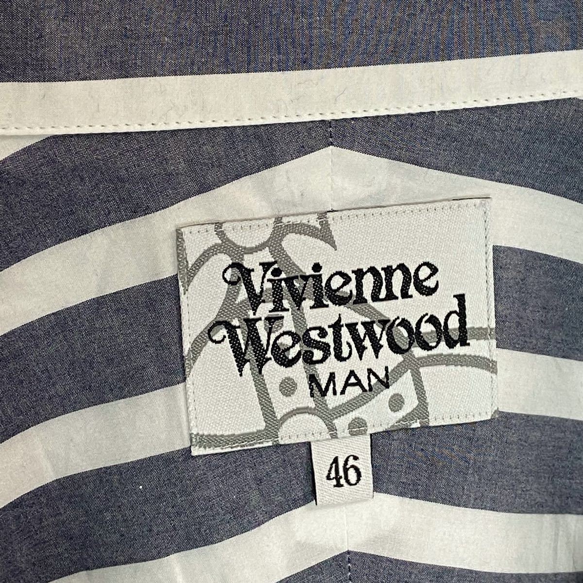 美品！ Vivienne Westwood MAN アシンメトリー 変形ロング丈シャツ 