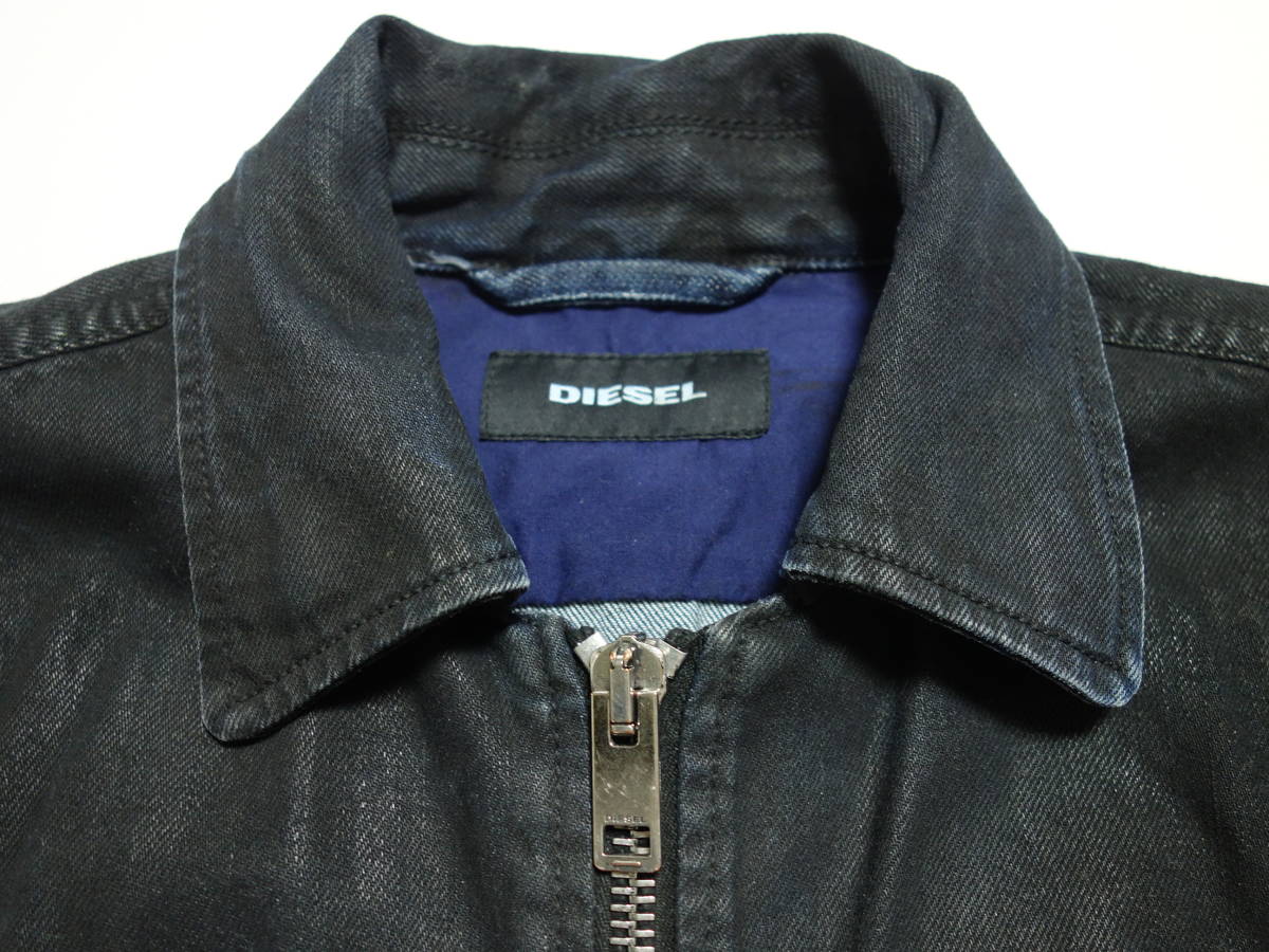 DIESEL ディーゼル D-JAR 0859C コーティング加工デニムジャケット G 