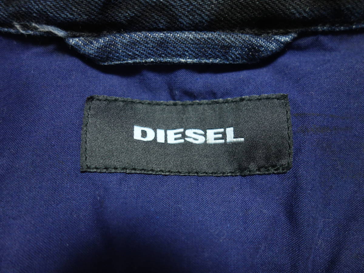 DIESEL ディーゼル D-JAR 0859C コーティング加工デニムジャケット G 