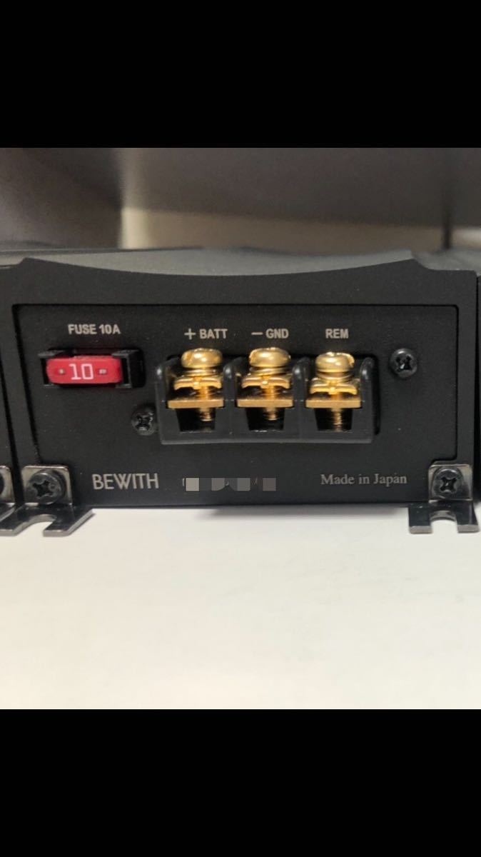 BEWITH P-100 アンプ アンプ」(カーオーディオ)(自動車 P-100R BEWITH