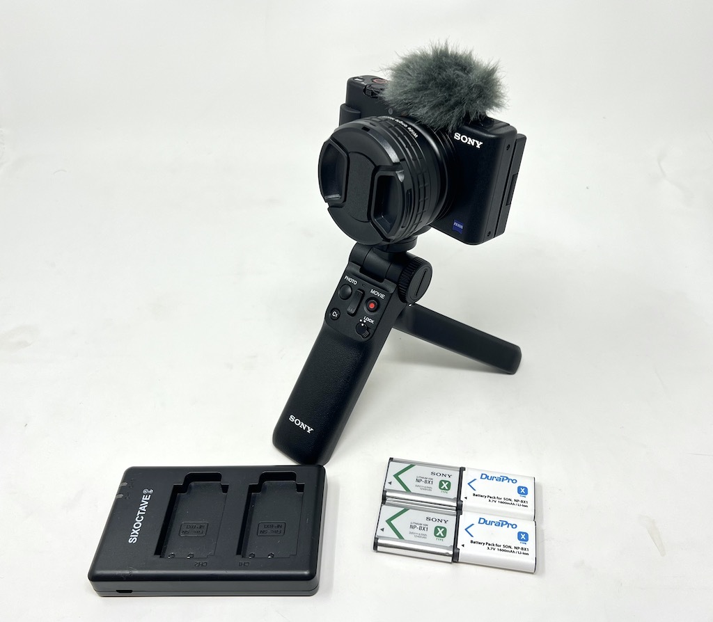 訳あり】SONY ZV-1 VLOGカメラ シューティンググリップセット