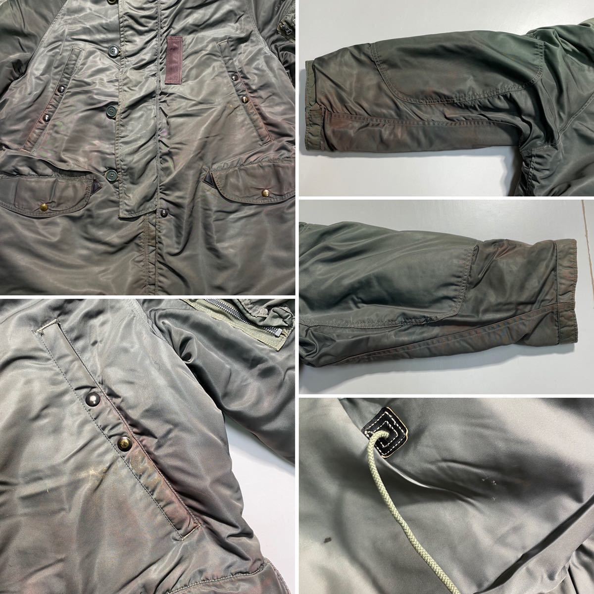 L】50s Vintage N-3B ALBERT TURNER USAF MIL-J-6279C 50年代 