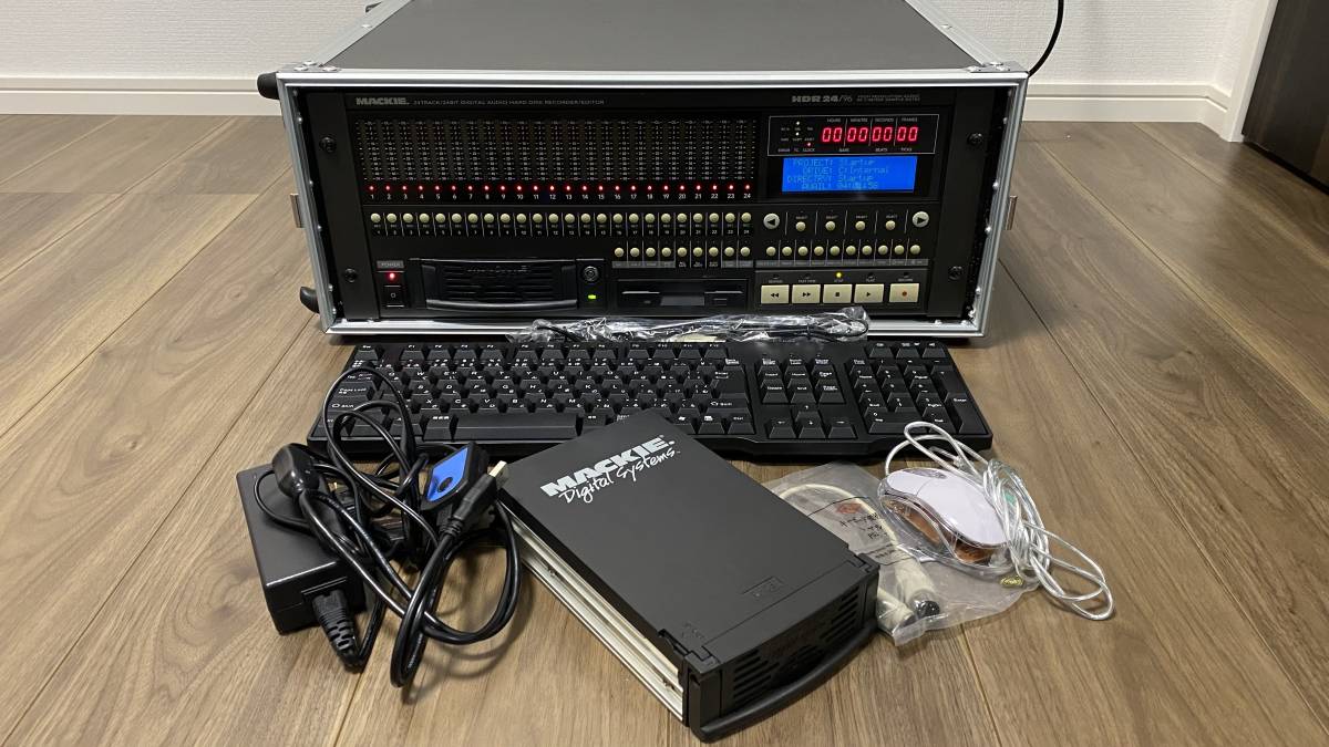 超激得，セール MACKIE HDR24/96(マルチトラックレコーダー)｜売買されたオークション情報、yahooの商品情報をアーカイブ公開 - オークファン マルチトラックレコーダー