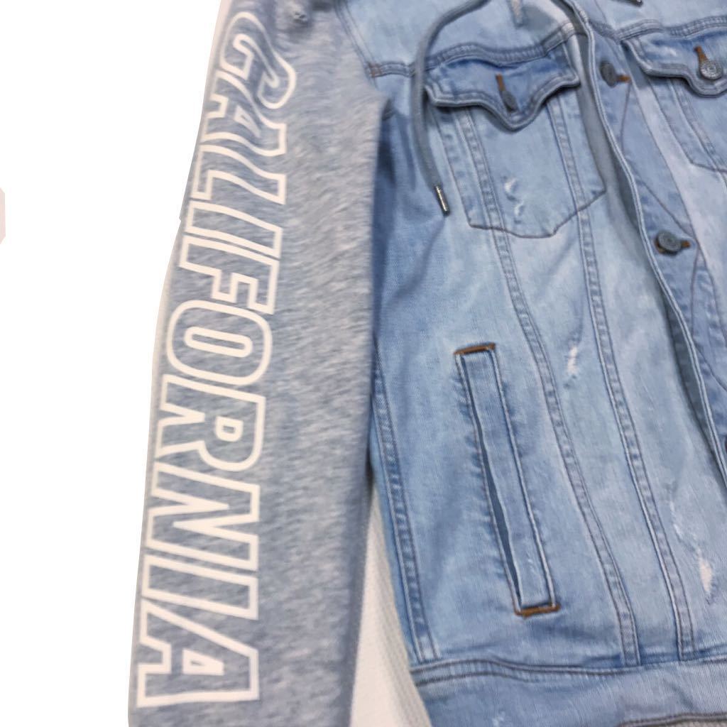雰囲気◎レア☆HOLLISTER ホリスター/ストレッチ/ダメージ加工/デニム 