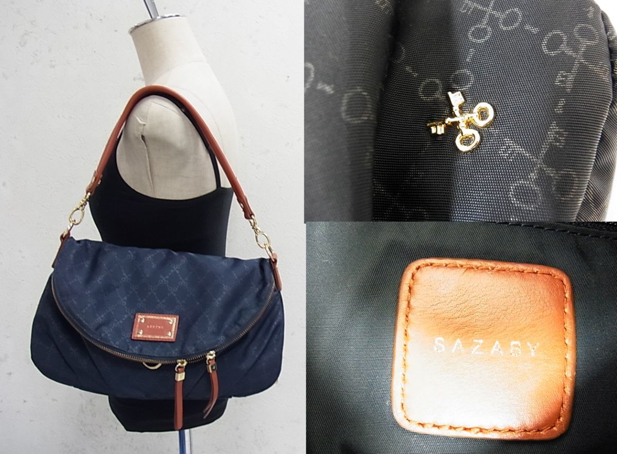 サザビー ショルダーバッグ 肩掛け 斜め掛け リュック 3way 鞄 レディース ワンショルダーバッグ Sazaby 総柄 レザー使い 1円 かばん バッグ 売買されたオークション情報 Yahooの商品情報をアーカイブ公開 オークファン Aucfan Com