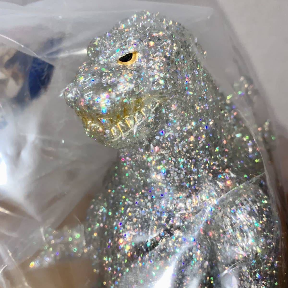 マルサン ゴジラ 1989 ビオゴジ 350 Sparkle Glitter Black Eyes 黒目 ラメ スパークル グリッター ゴジラ GODZILLA ソフビ sofvi marusan ビオゴジ Sparkle ゴジラ | ハンズ渋谷店にマルサンの「ゴジラ1989」「ゴジラ1995」襲来！ の