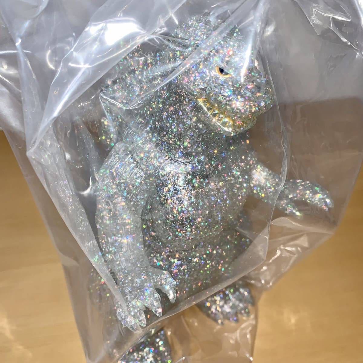 マルサン ゴジラ 1989 ビオゴジ 350 Sparkle Glitter Black Eyes 黒目 ラメ スパークル グリッター ゴジラ GODZILLA ソフビ sofvi marusan ビオゴジ Sparkle ゴジラ | ハンズ渋谷店にマルサンの「ゴジラ1989」「ゴジラ1995」襲来！ の