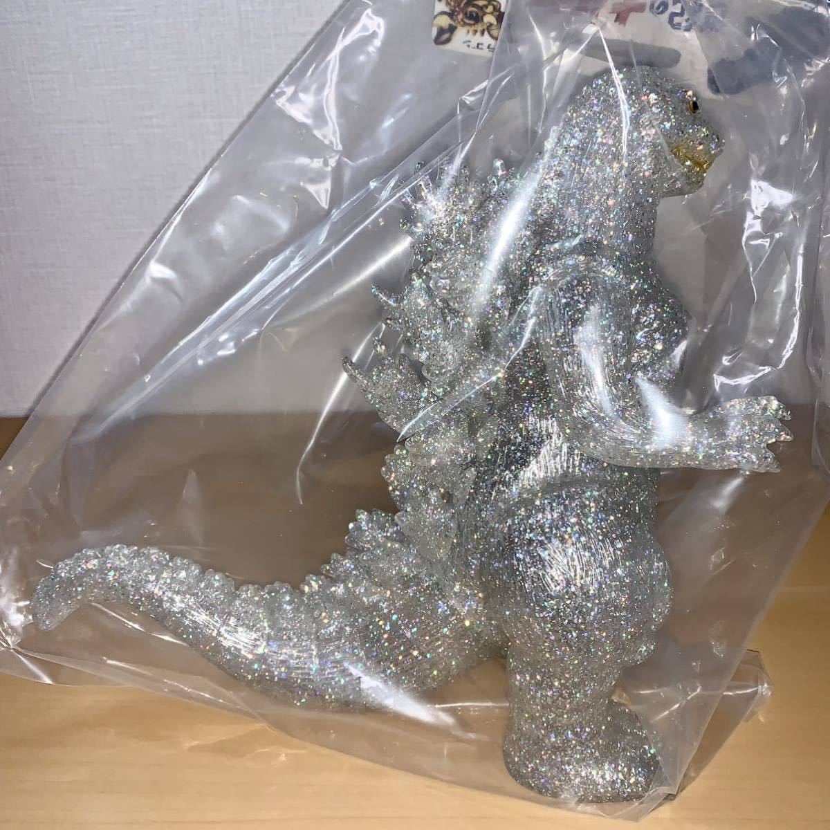 マルサン ゴジラ 1989 ビオゴジ 350 Sparkle Glitter Black Eyes 黒目 ラメ スパークル グリッター ゴジラ GODZILLA ソフビ sofvi marusan ビオゴジ Sparkle ゴジラ | ハンズ渋谷店にマルサンの「ゴジラ1989」「ゴジラ1995」襲来！ の