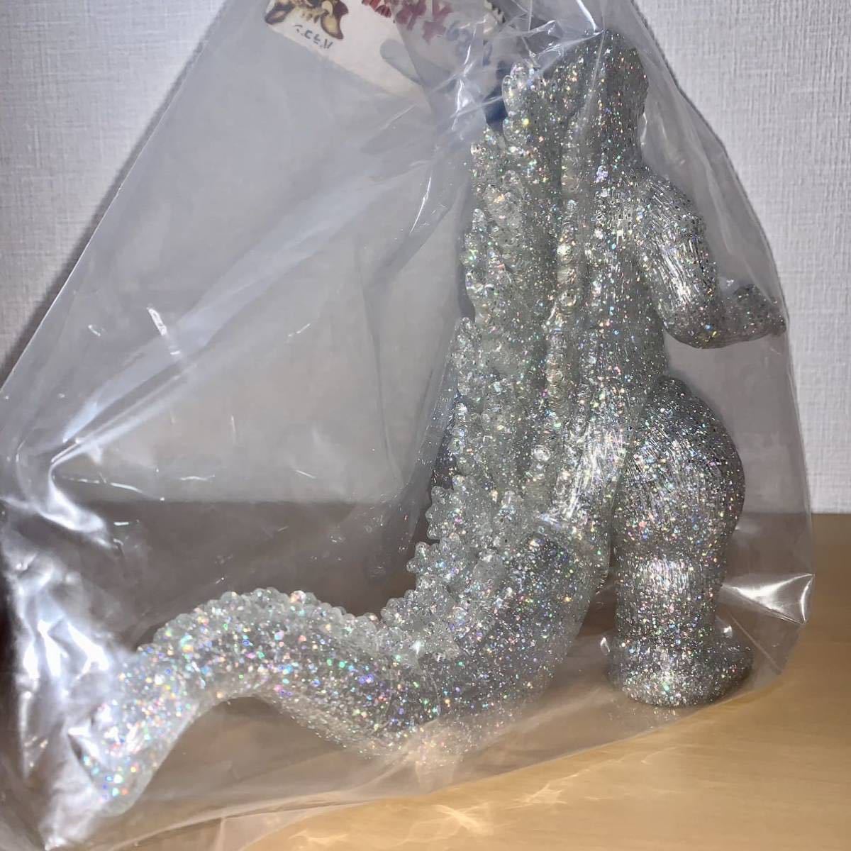 マルサン ゴジラ 1989 ビオゴジ 350 Sparkle Glitter Black Eyes 黒目 ラメ スパークル グリッター ゴジラ GODZILLA ソフビ sofvi marusan ビオゴジ Sparkle ゴジラ | ハンズ渋谷店にマルサンの「ゴジラ1989」「ゴジラ1995」襲来！ の