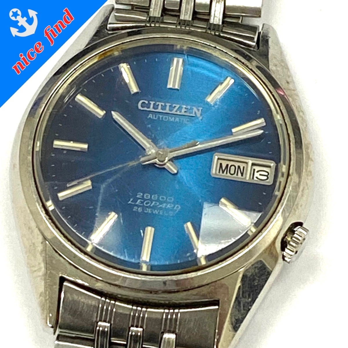 稼動品◇シチズン CITIZEN◇レオパール 28800 LEOPARD 4-771125TA 自動 