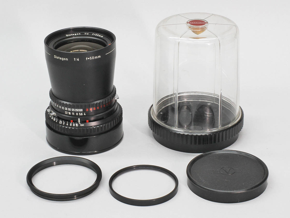 Carl Zeiss Distagon 1:4 f=50mm T*　皮ケース付き 65】HASSELBLAD Carl Zeiss Distagon 50mm 1:4 T＊ ディスタゴン