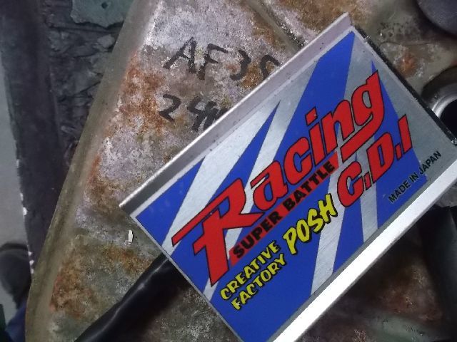 安心メーカー品 POSH レーシングCDI ライブディオZX AF35から外し AF35