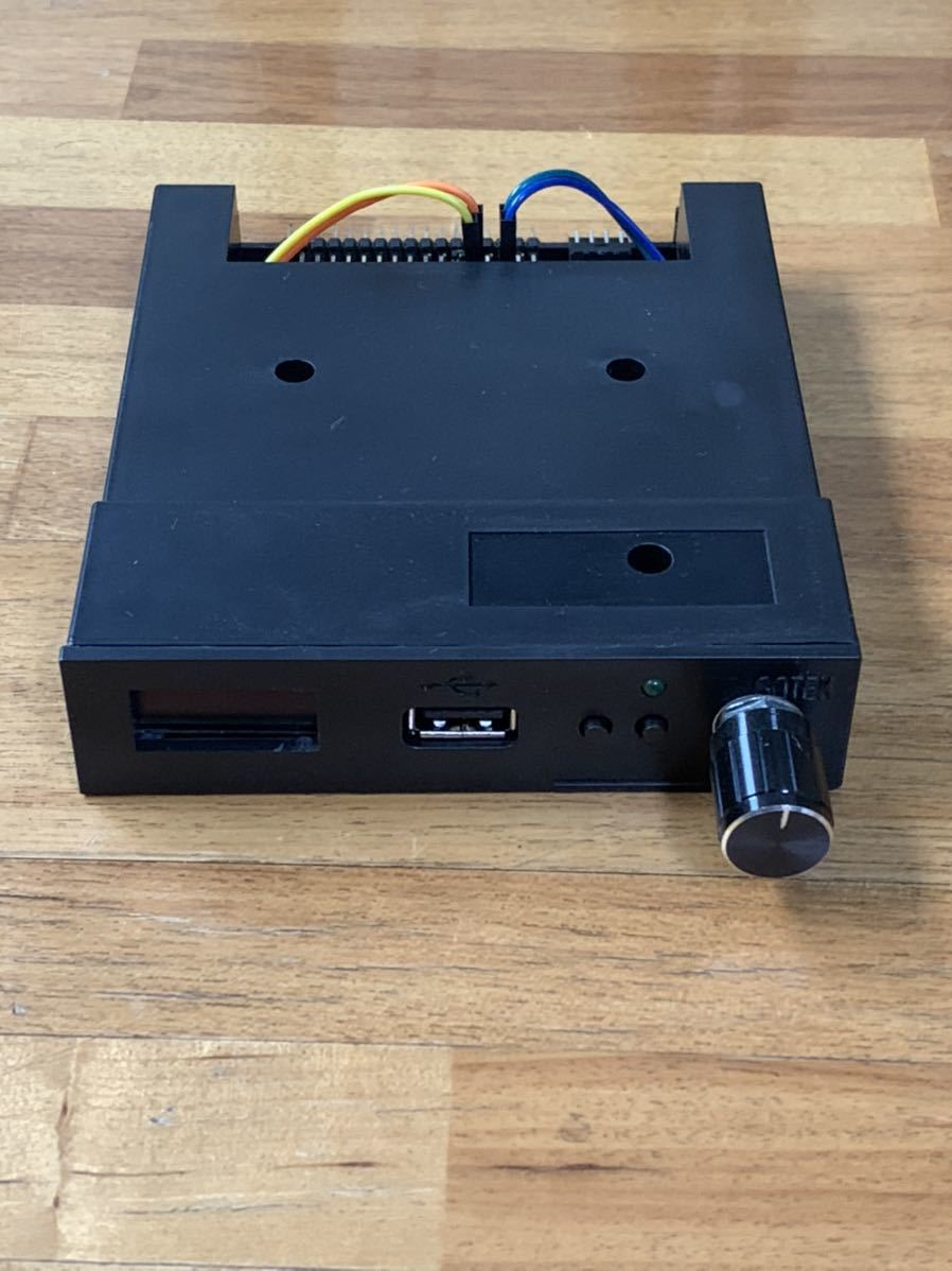 katu　大型OLED Gotek 88MA2 FH 接続セット □ Gotek （FlashFloppy仕様）OLED、ロータリーエンコーダー付き