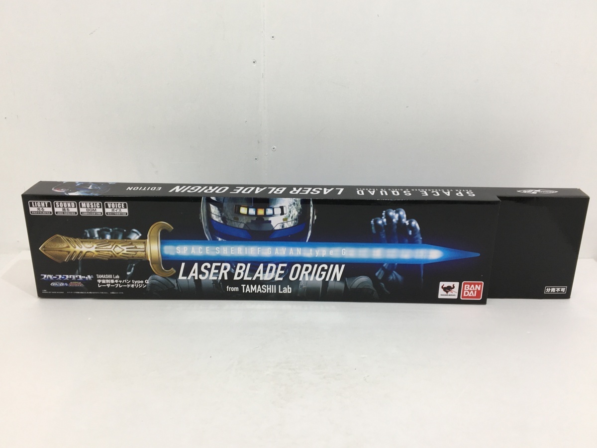 TAMASHII 宇宙刑事ギャバン Lab レーザーブレード Blu-rayスペース 