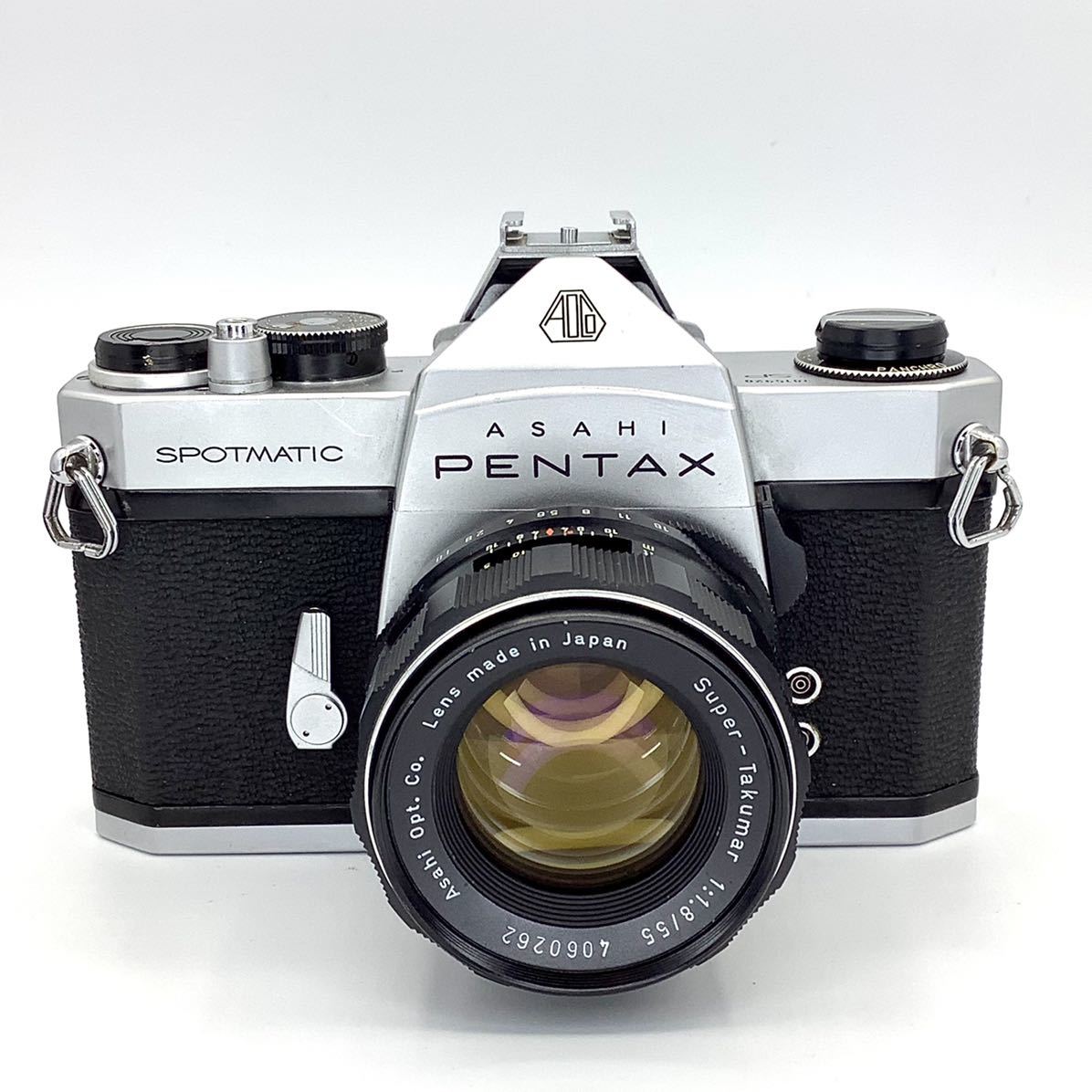 ASAHI PENTAX SPOTMATIC 動作品 元箱・説明書付き 美品 PENTAX SP SPOTMATIC ASAHI ペンタックス アサヒペンタックス