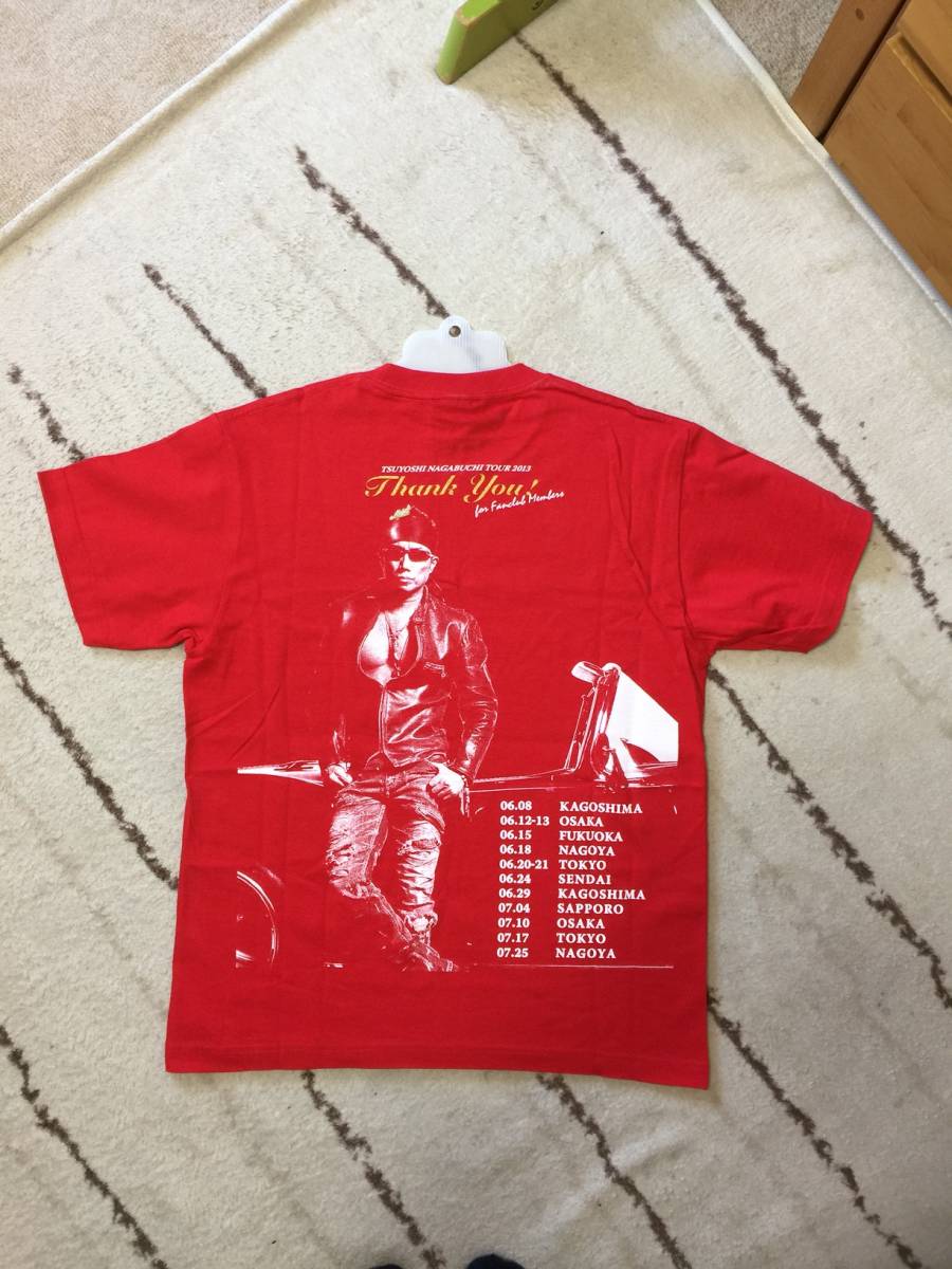 超超希少！長渕剛 非売品 直筆サイン入りTシャツ 本物！格安出品 