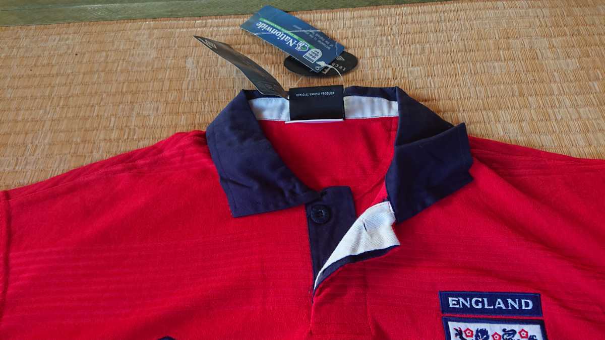 Umbro Englandエンブレムシャツ LL サイズ Tシャツ Vintage England Umbro 2006 Away Jersey T-Shirt XLarge – dla dushy