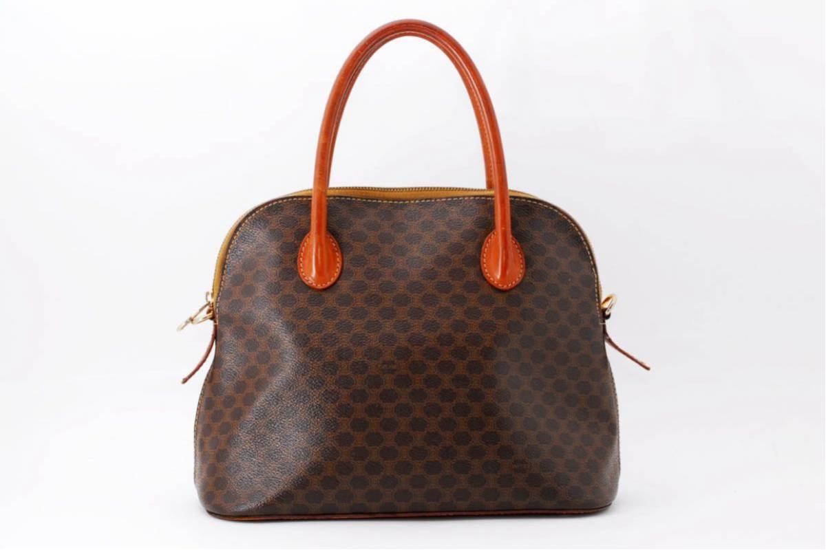 1万円スタート】ヴィンテージ CELINE セリーヌ マカダム PVC レザー