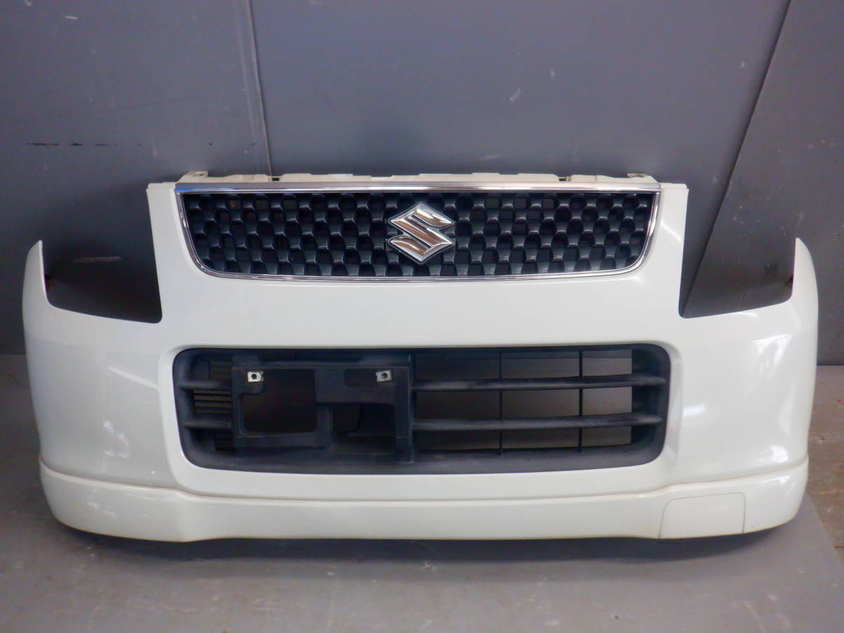 スズキ H21年 MH23S ワゴンR 純正 フロントバンパー Z7T パール 