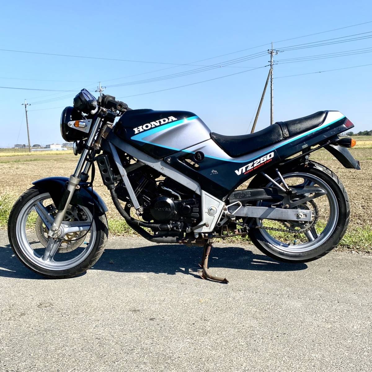 ホンダ VTZ250 MC15 始動 書類付 現状車 希少 (検FC VTZ VT250FE VTR