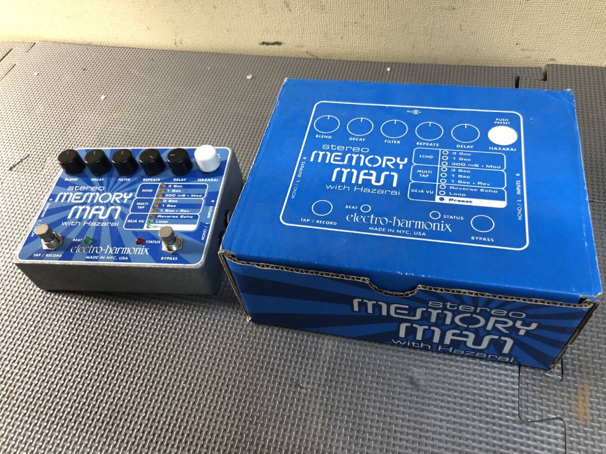 Memory Man Stereo Electro-Harmonix - Delay Chorus | with Hazarai