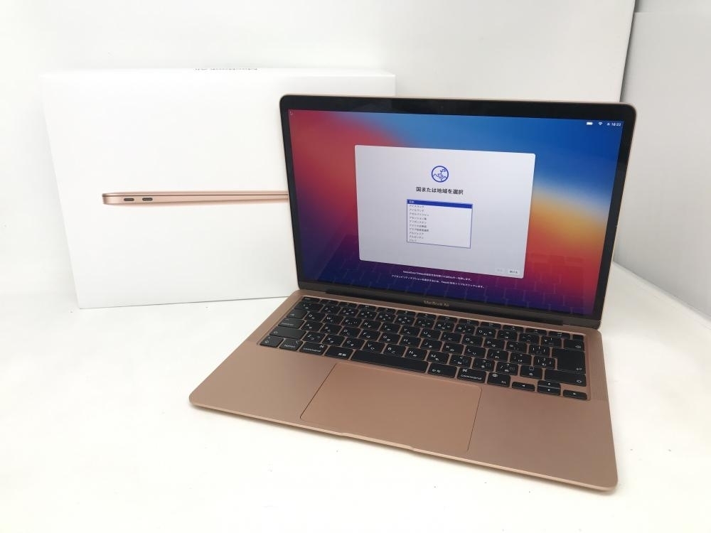 M172【美品・保証有・充放電回数17回】 MacBook Air M1 2020 13インチ