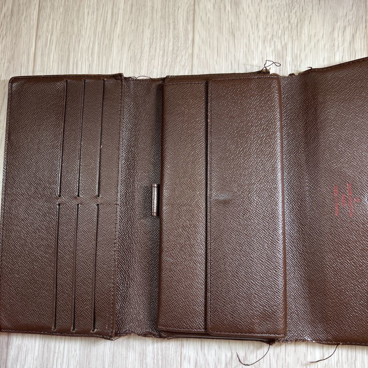 本物 ルイヴィトン ダミエ 長財布 LOUIS VUITTON 85 ダミエ 長財布 